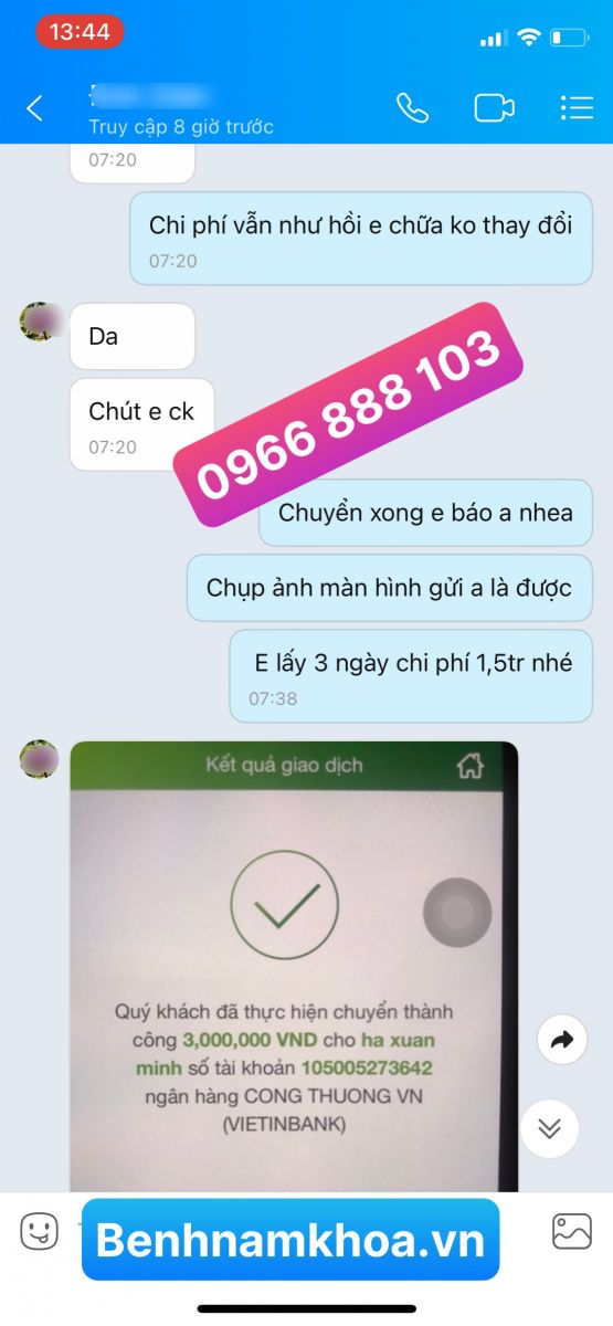 Phản hồi chữa bệnh lậu uy tín -29-14